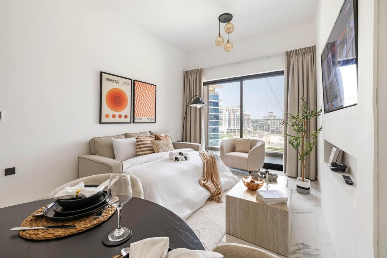 New 1br With Full Balcony Gym Pool And Sauna Apartment Dubai